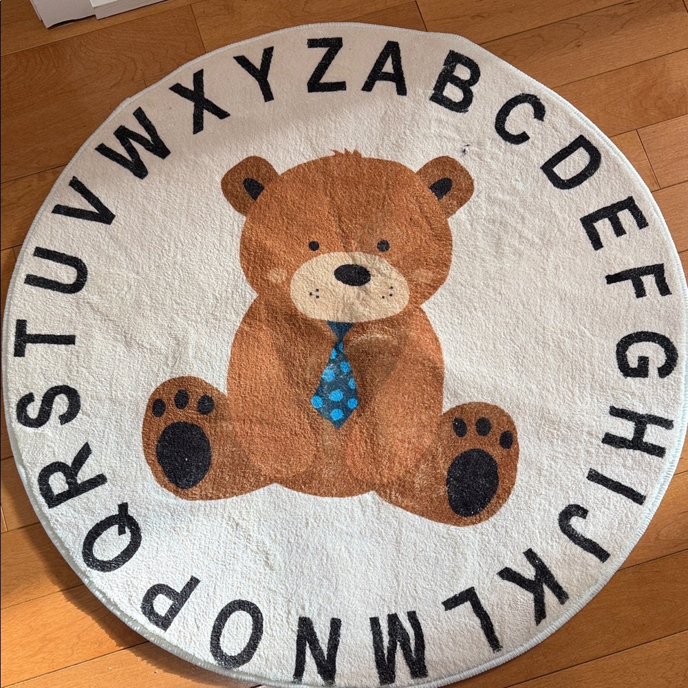 Alphabet Bear Kids Play Mat
